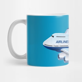 Cartoon airplane Mug